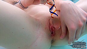 Stunning Margarita Underwater Jacuzzi Masturbating