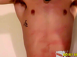 Sub Twink Jt Howser Sucks Two Dicks After Getting Tormented