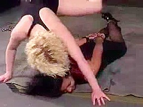 Submissive brunette enjoys a wicked BDSM session