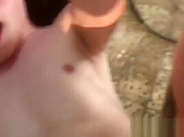 Submissive twinks ass fuck with an old pervert in dungeon
