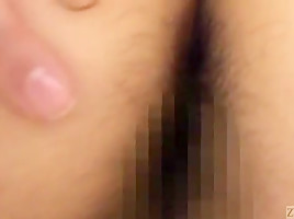 Subtitled Japanese amateur perfect bush naked body check