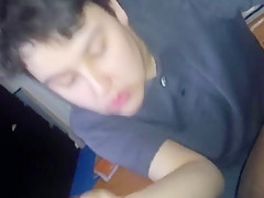 Sucking and Jerking a Straight Guy's Monster Cock- 1