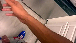 Super Wet Kitchen Squirting, Gagging and Facefuck!