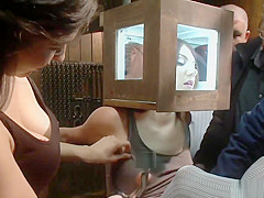 Surrended anal slut in public disgrace