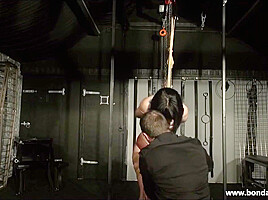 Suspension Bondage and Artistic Rope Works of Tied up Amateur Bondage Babe - Bondagettes