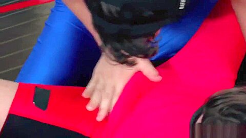 Sweaty Bareback Wrestling - HotHouse