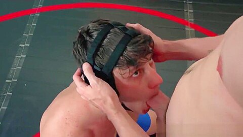 Sweaty Bareback Wrestling - HotHouse