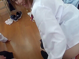 T28-452 Orgy Cum School Girls Group Pt1
