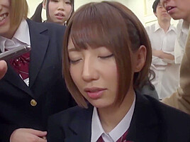 T28-452 Orgy Cum School Girls Group Pt1