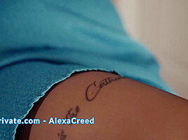 (TIED UP AND VIBED TO ORGASM) Alexa Creed Gets Vibed Till    Explosive Orgasm – SKYPRIVATE