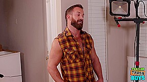 TRAILERTRASHBOYS Step daddy Greg Dixxon Raw Fucked By Bruce Jones