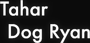 Tahar and Dog Ryan