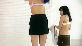 Tall vs short japanese lesbians