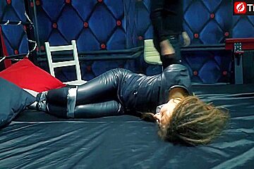 Tape Bondage And Tickling Her Body New