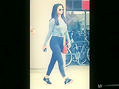 Tasty compilation of sexy moments with a famous lady