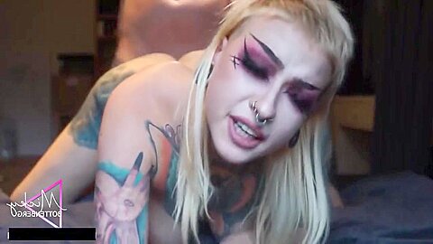 Tatowiertes Deutsches Madchen Wird Anal Gefickt