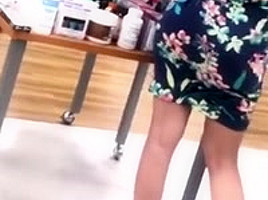 Tatted Slim Latina Ass