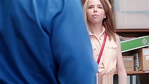 Teenage Shoplifter Nailed