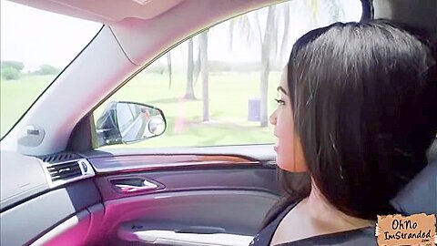 Thankful Gets Fucked Right In The Car - Tiffany Nunez