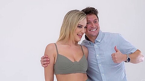 The Blonde Beautifully Fucks In The Pussy With Her Boyfriend