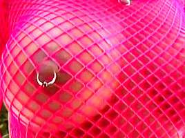 The Fake Tits On This Anal Slut Bounce Around As The Guys Ram Her Hard
