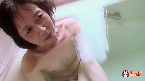 This Asian Grandma Cannot Stop Shaking As He Thrusts And Nuts Deep Inside Her Cunt