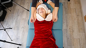 This Is Veroniques Turn To Play With Super Ticklish Santa