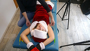 This Is Veroniques Turn To Play With Super Ticklish Santa