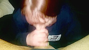 Throbbing cock oral cumshot