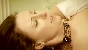 Tied Bitch Fucked in Retro Porno