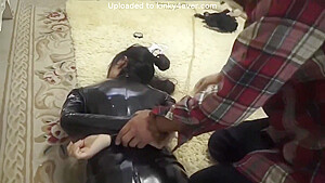 Tied Together With Her Humiliated