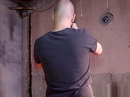 Tied Up Bdsm Sub Toyed With Vibrator By Dom