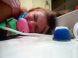 Tied Up Teeny Gf Punished And Jizzed!