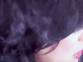 Tina Smoking & Fucking A Glass Dildo - Bbw Fetish Cigarettes