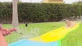 Tiny Blonde Goldie Ortiz Gets Her Pussy Banged By Richie