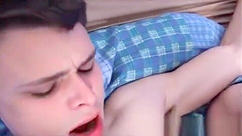 Tiny Twink bareback Fucked POV
