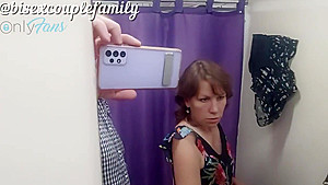 Today We Went To A Clothing Store And Tried On Something) 