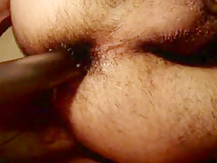 Toys up his amateur ass