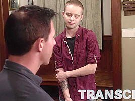 Transcest Reese Rideout and FTM twink Asher Richards fuck raw