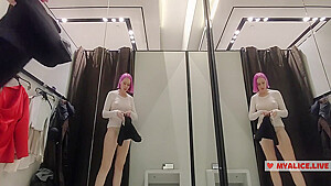 Try On Haul Transparent Clothes In The Busty Blonde Tries On A Transparent Blouse In Only Panties