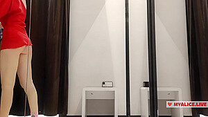 Try On Haul Transparent Clothes In The Busty Blonde Tries On A Transparent Blouse In Only Panties