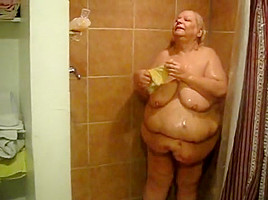 Trying to take a shower