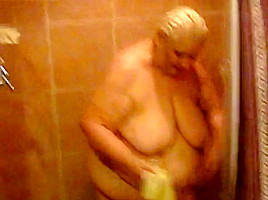 Trying to take a shower