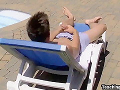 Tugging On His Hard Cock Outdoors 7 Min - Jake Washington