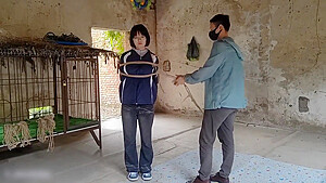 Two Girls Suspended In An Abandoned House