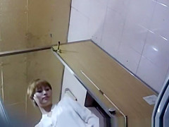 Two asian chicks piss