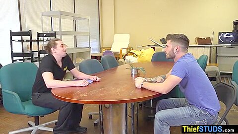Tyler Castle And Jack Hunter - Not Gay teen 18+ Perp Destroying A Officers Ass