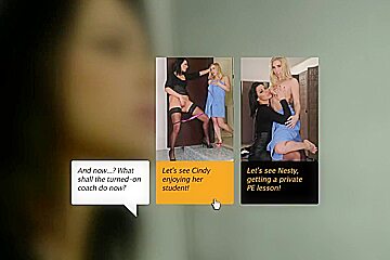 Unusual all-girl training