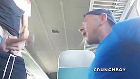 Used Raw In The Train By Young Straight Dude