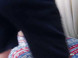 Using Amounts Of Cuffs To Bondage Her